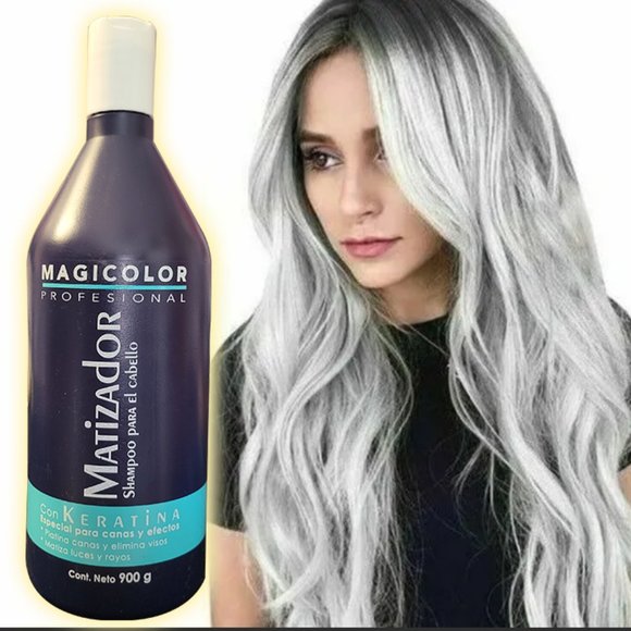 MAGICOLOR Hair X Magicolor Platinador Blue Shampoo Gray Blonde